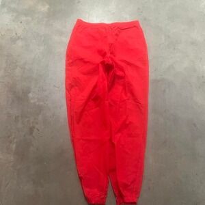 Vintage‎ Marlboro adventure team men red loose fit track pants  baggy 90s xl